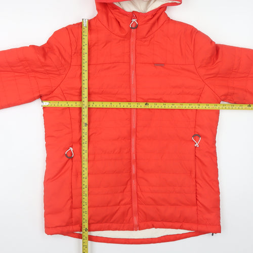 Craghoppers Red Hooded Lightweight Puffer Jacket Unisex M Regular Fit