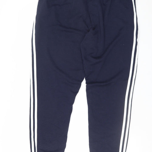 Adidas Women Navy Blue XL Jogger Sweatpants Athletic Style