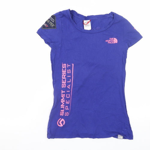 The North Face Women's Blue Summit Series XS Short Sleeve T-Shirt