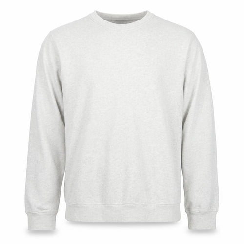 H&M Divided Men's Grey XL Sweatshirt Crew Neck Long Sleeve Cotton Blend