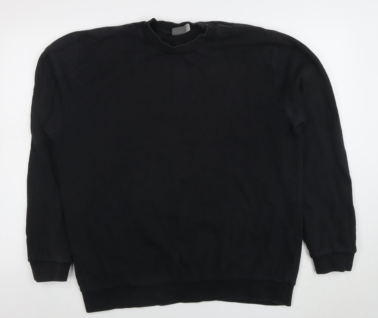 ASOS Men's Black XL Pullover Crew Neck Sweatshirt
