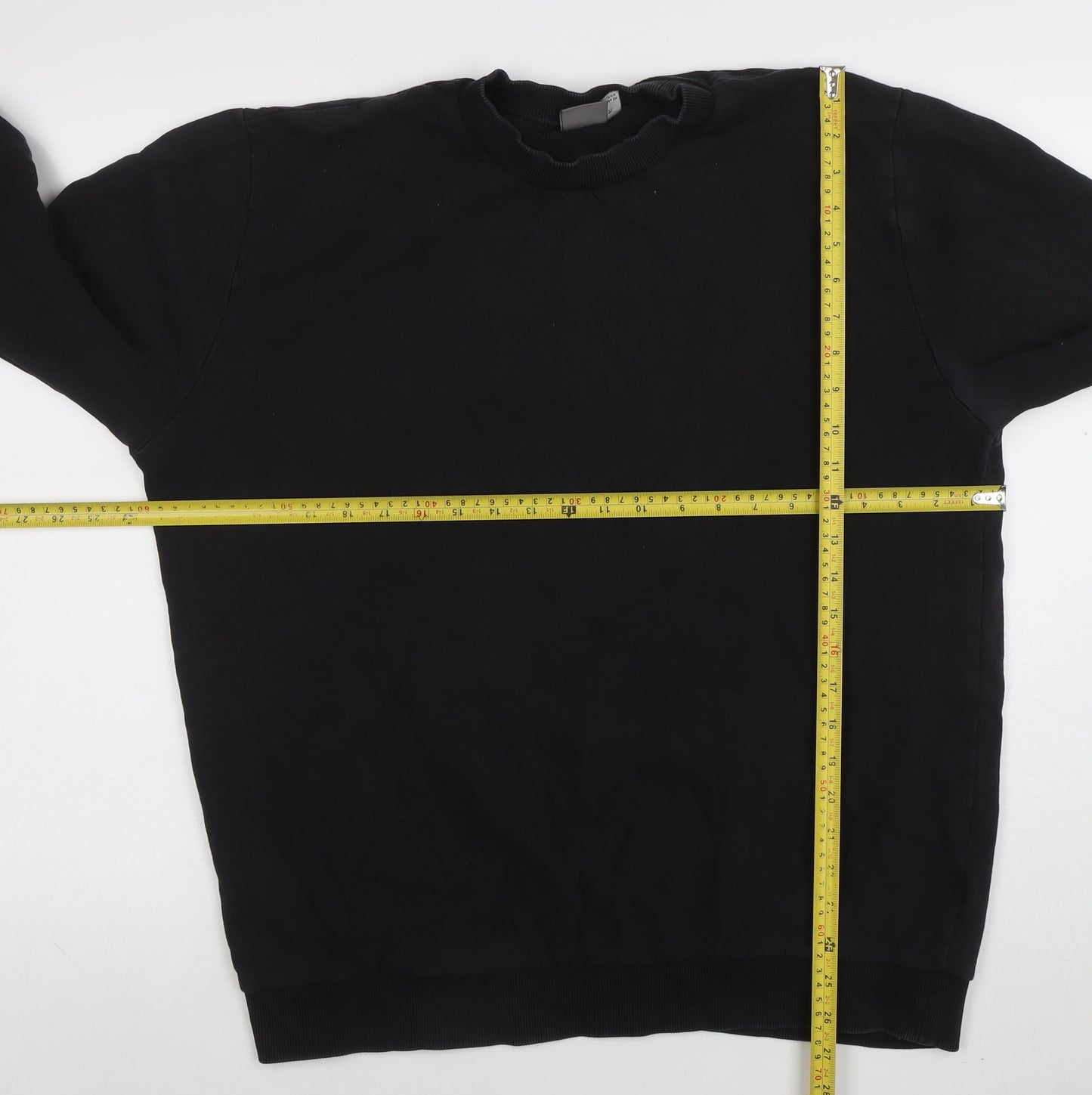 ASOS Men's Black XL Pullover Crew Neck Sweatshirt