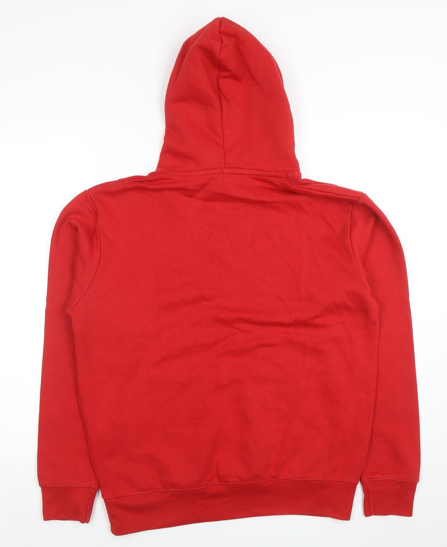 Urban Road Men's Red Pullover Hoodie Size S Casual Fleece