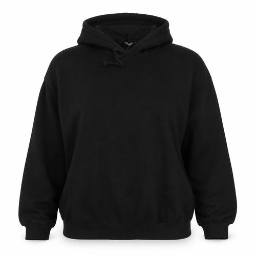 Nasty Gal Women’s Black Size 14 Pullover Hoodie Cotton Blend