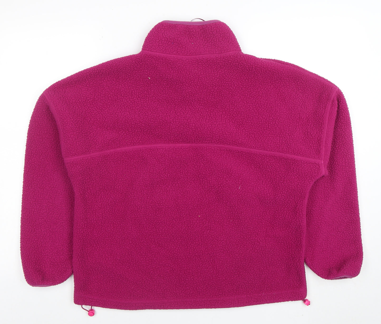 Dunnes Women’s Pink Fleece 1/4 Zip Pullover Sweatshirt Size S