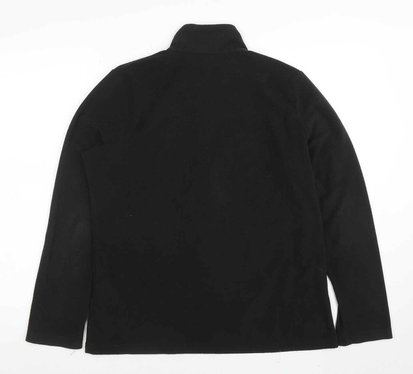 Regatta Great Outdoors Womens Black Size 12 1/2 Zip Fleece Sweatshirt
