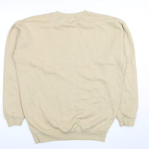 PrettyLittleThing Women Beige Small Pullover Sweatshirt