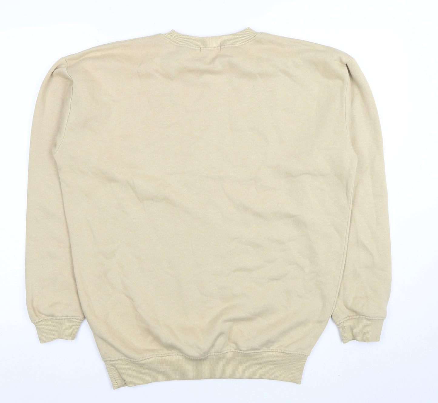 PrettyLittleThing Women Beige Small Pullover Sweatshirt