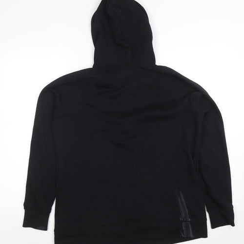 Dunnes Stores Women's Black 1/4 Zip Hoodie Size S