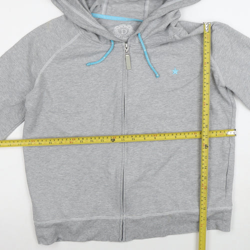 St. Bernard for Dunnes Stores Women’s Grey Full Zip Hoodie Size 18-20