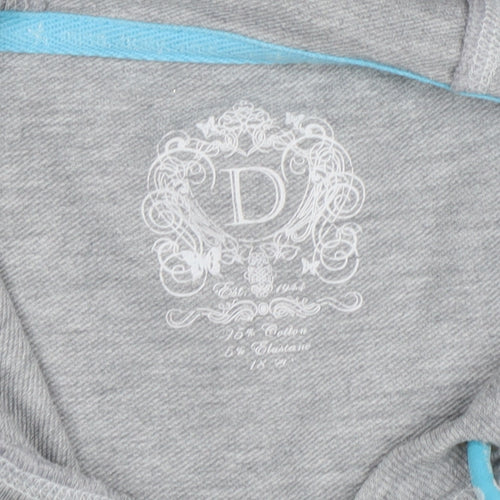 St. Bernard for Dunnes Stores Women’s Grey Full Zip Hoodie Size 18-20