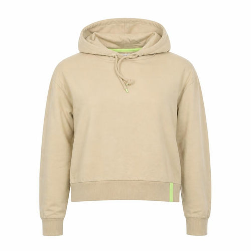 Denim by Max Women Beige Hooded Pullover Hoodie UK 12