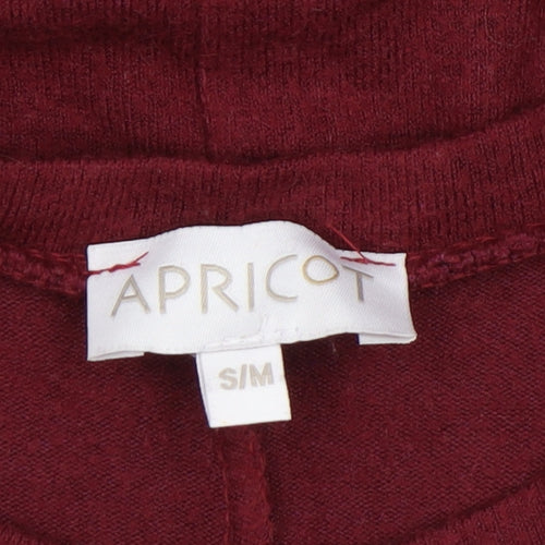 Apricot Women’s Red Relaxed Fit 3/4 Sleeve Pullover Jumper S