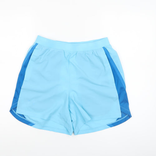 Under Armour Women's Blue Medium HeatGear Athletic Shorts
