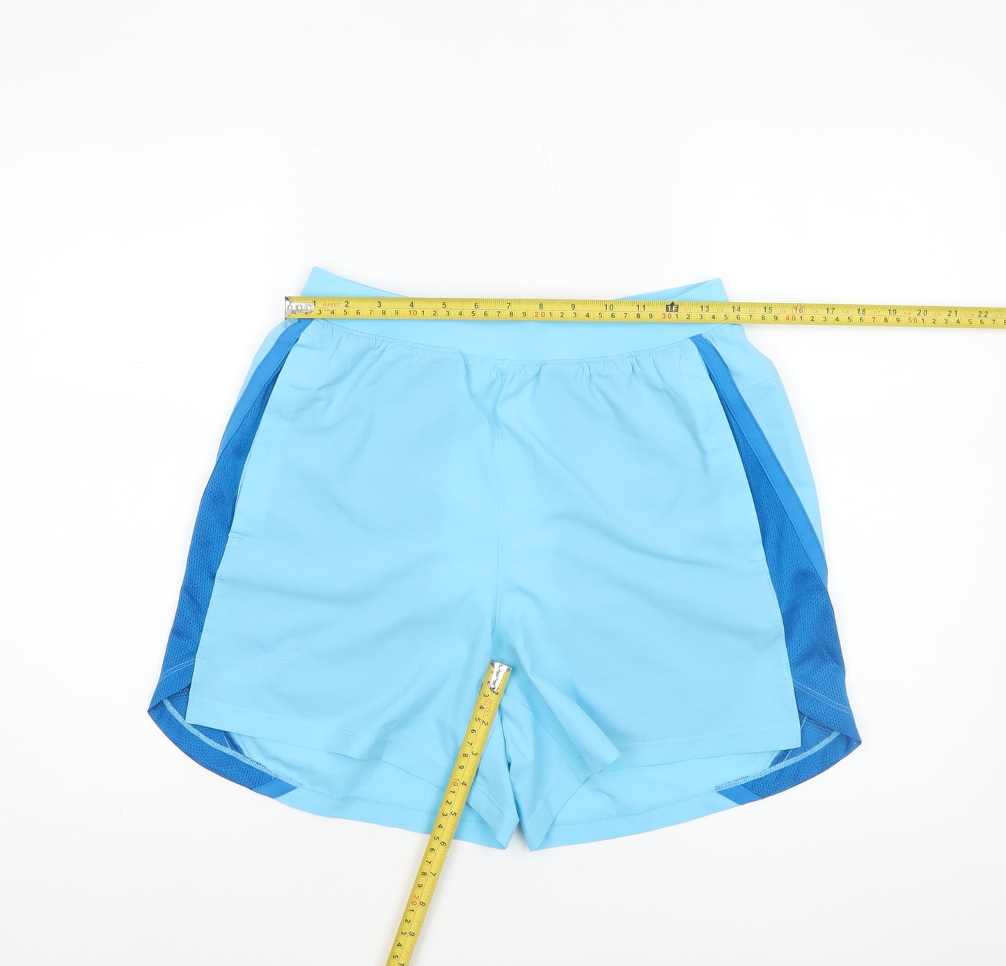 Under Armour Women's Blue Medium HeatGear Athletic Shorts