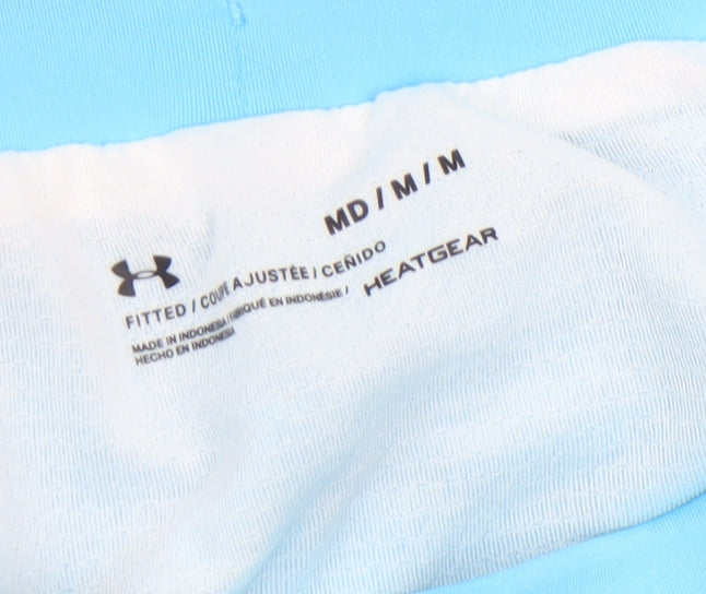 Under Armour Women's Blue Medium HeatGear Athletic Shorts