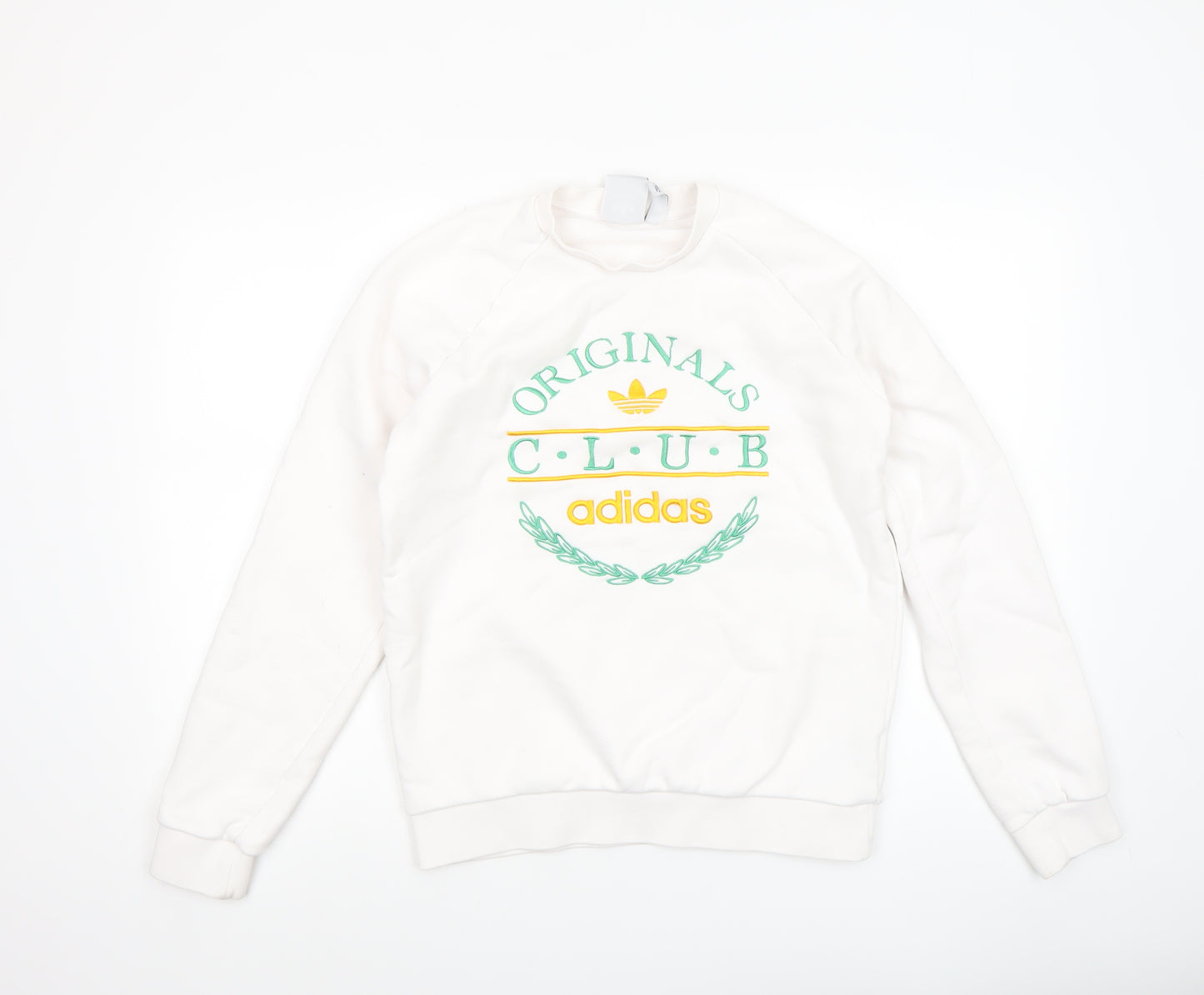 Adidas Originals White Crew Neck Women's Sweatshirt Size S