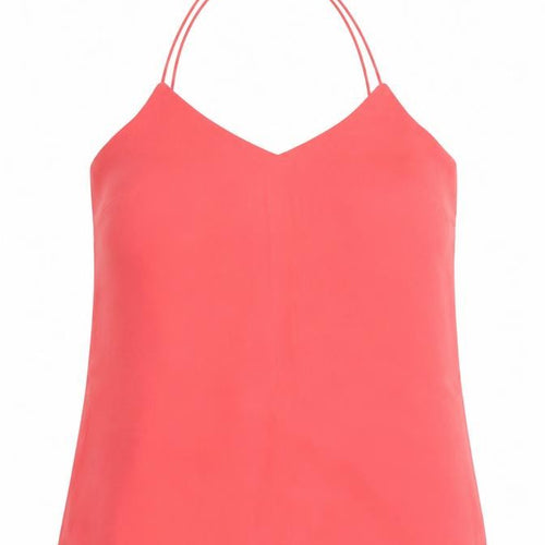 Vero Moda Women’s Pink Chiffon Camisole Tank Top Size M