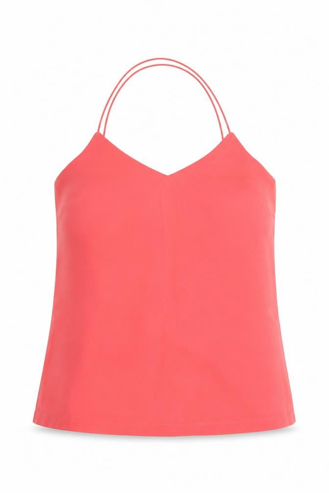 Vero Moda Women’s Pink Chiffon Camisole Tank Top Size M