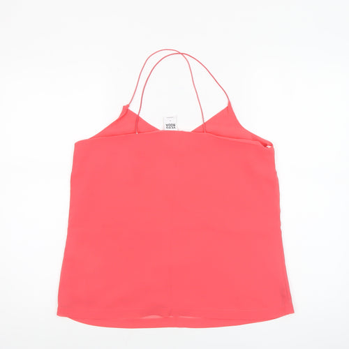 Vero Moda Women’s Pink Chiffon Camisole Tank Top Size M