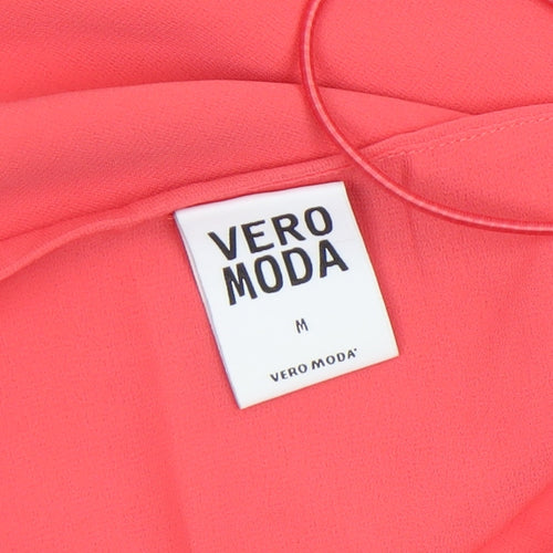 Vero Moda Women’s Pink Chiffon Camisole Tank Top Size M