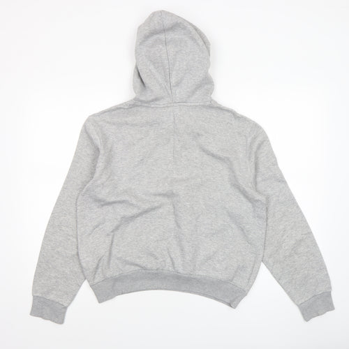 H&M Divided Women's Grey NASA Hooded Pullover Hoodie Size S