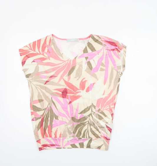 Bianca Women's Multicoloured Viscose Tunic Blouse Size 10