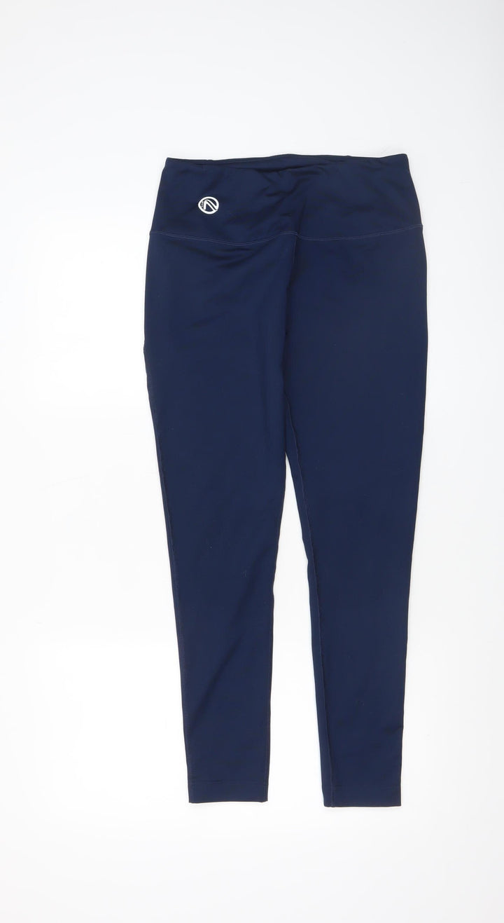 O'Neills Womens Navy Blue Size 12 High Waist Leggings