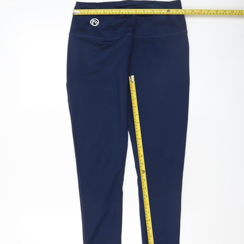 O'Neills Womens Navy Blue Size 12 High Waist Leggings