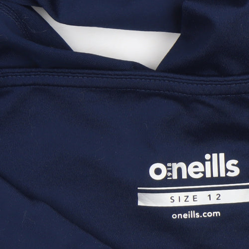 O'Neills Womens Navy Blue Size 12 High Waist Leggings