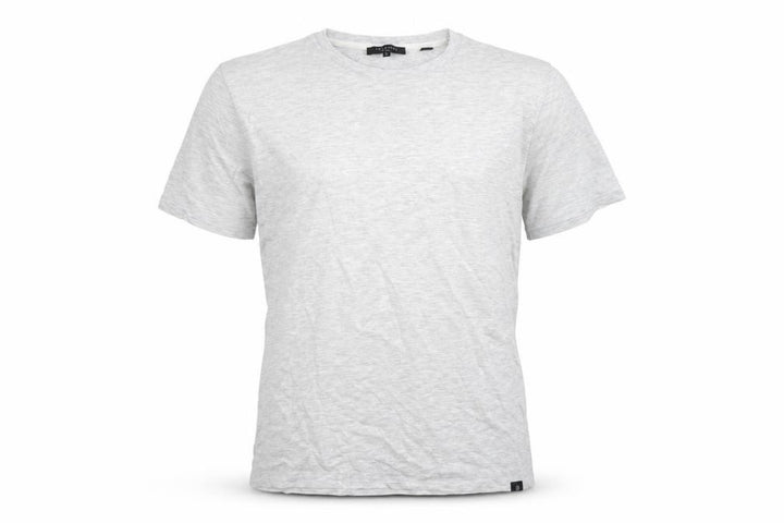 Ted Baker Men's Grey Cotton Blend Crew Neck T-Shirt Size M