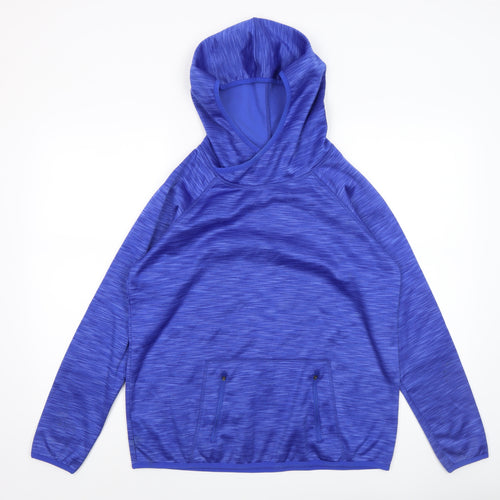 Dunnes Stores Women Blue Medium Pullover Hoodie 100% Polyester