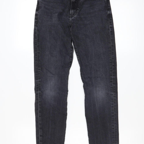 Tommy Hilfiger Boys Black Slim Fit Denim Jeans Size 152 (24 in Waist)