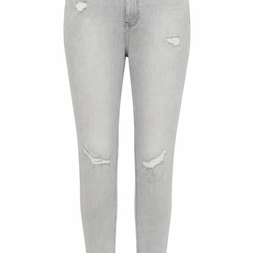 Marks and Spencer Women’s Grey Distressed Skinny Jeans Size 10 Regular