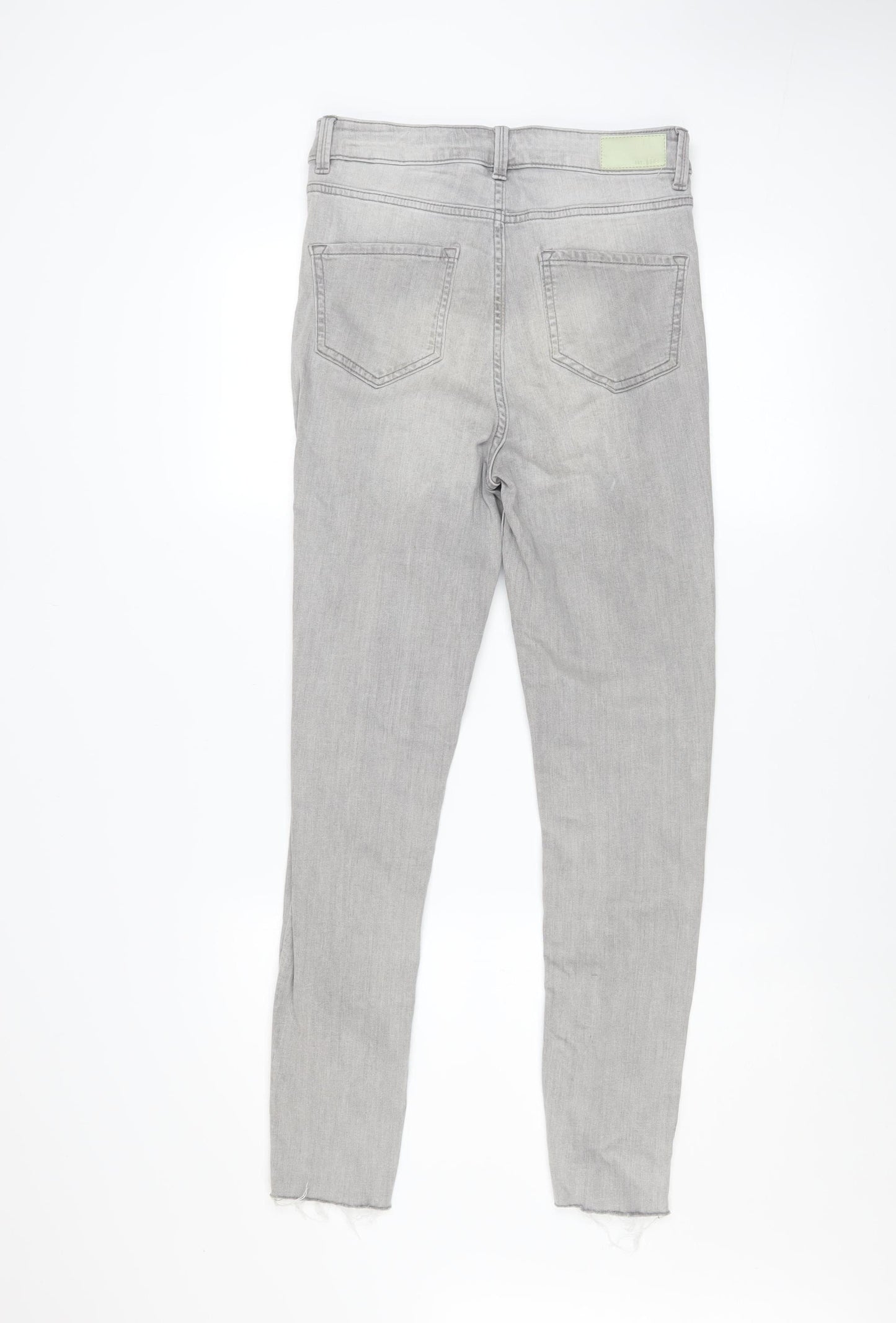 Marks and Spencer Women’s Grey Distressed Skinny Jeans Size 10 Regular