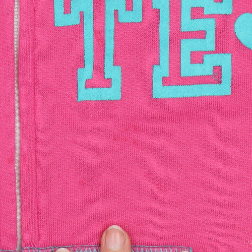 Love Me Girls Pink Hooded Zip One Piece Nightwear 5-6 Years
