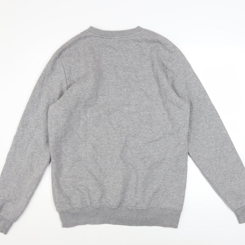 Soul Survivor Men's Grey Large Pullover Sweatshirt with Logo Print