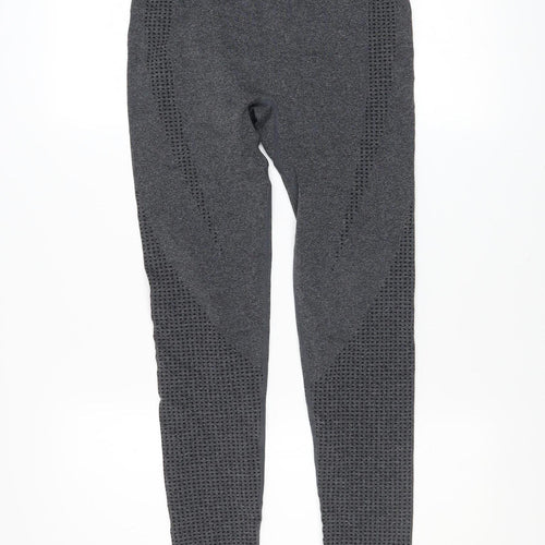 Dunnes Stores Women's Grey Seamless Performance Leggings Size M