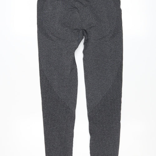 Dunnes Stores Women's Grey Seamless Performance Leggings Size M