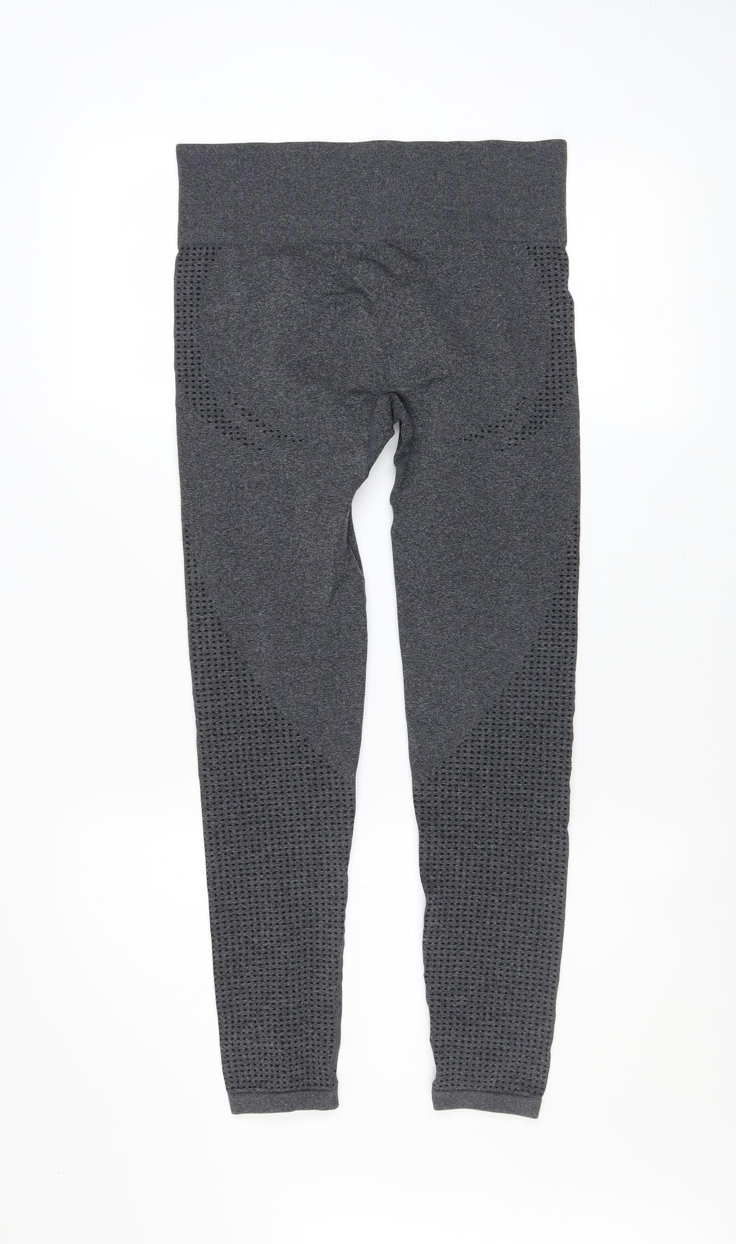 Dunnes Stores Women's Grey Seamless Performance Leggings Size M