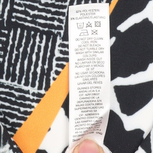 Savida Women's Multicoloured Animal Print Pencil Skirt Size M
