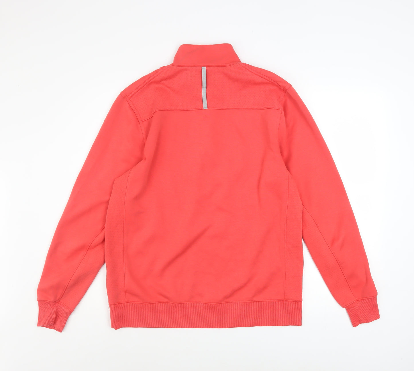 Nike Men's Red Dri-FIT 1/2 Zip Pullover Sweatshirt Medium