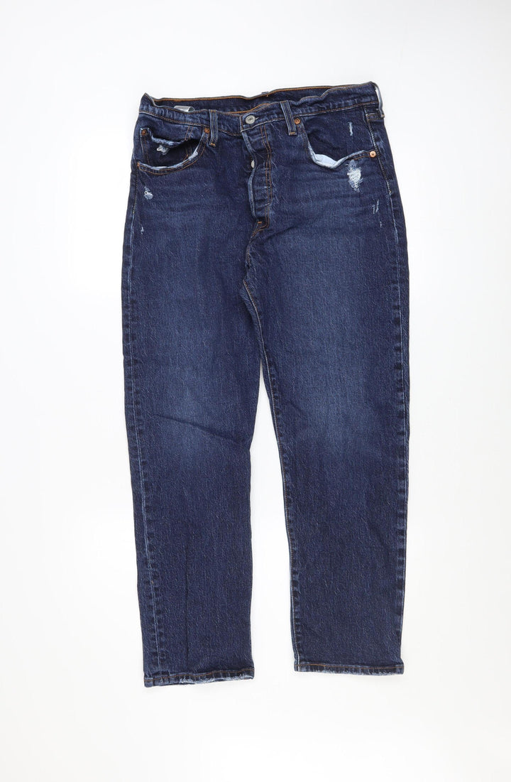 Levi's 501 Men's Blue Denim Straight Jeans W31 L28