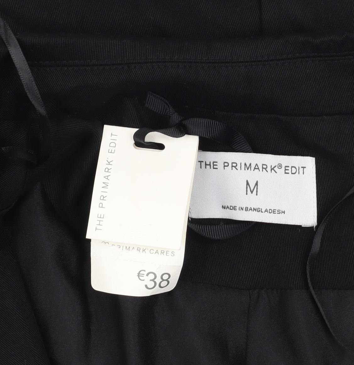 The Primark Edit Women Black Single-Breasted Blazer Size M EU 38