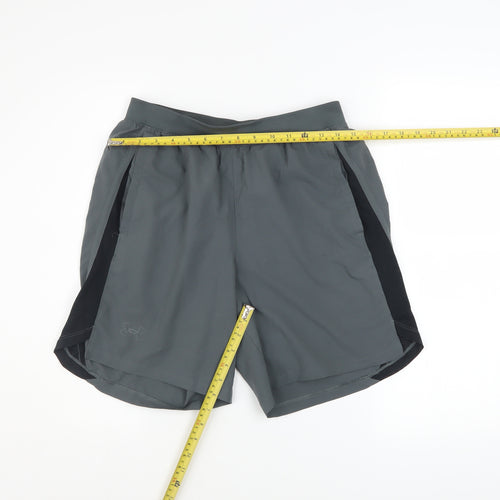Under Armour Men's Grey Athletic Running Shorts Size M