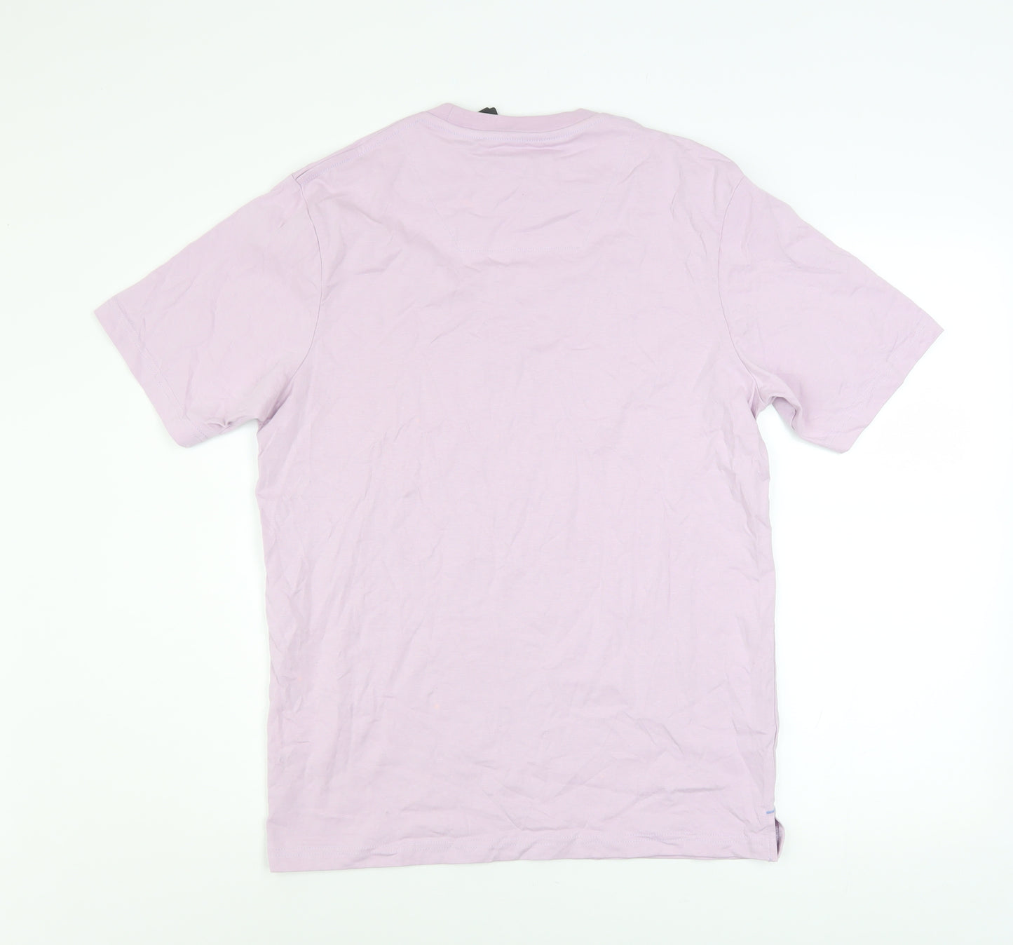 Marshall Artist Men's Purple Cotton Graphic T-Shirt Size S
