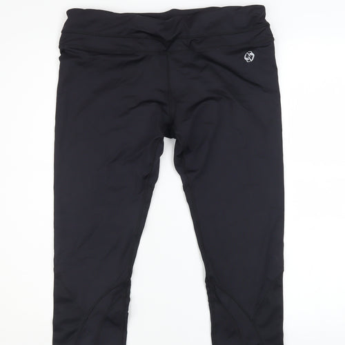 Perfection by Body Logic Womens Black Size 12 Capri Leggings