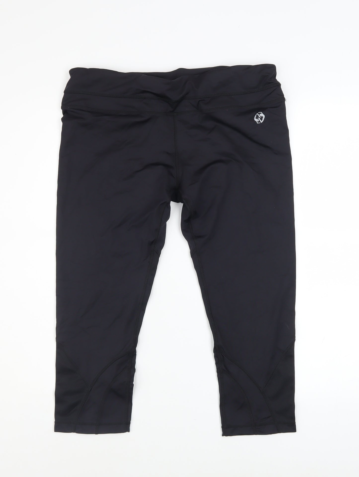 Perfection by Body Logic Womens Black Size 12 Capri Leggings