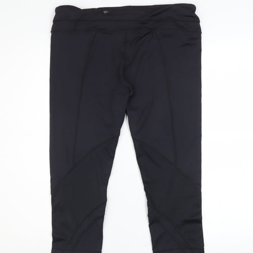 Perfection by Body Logic Womens Black Size 12 Capri Leggings
