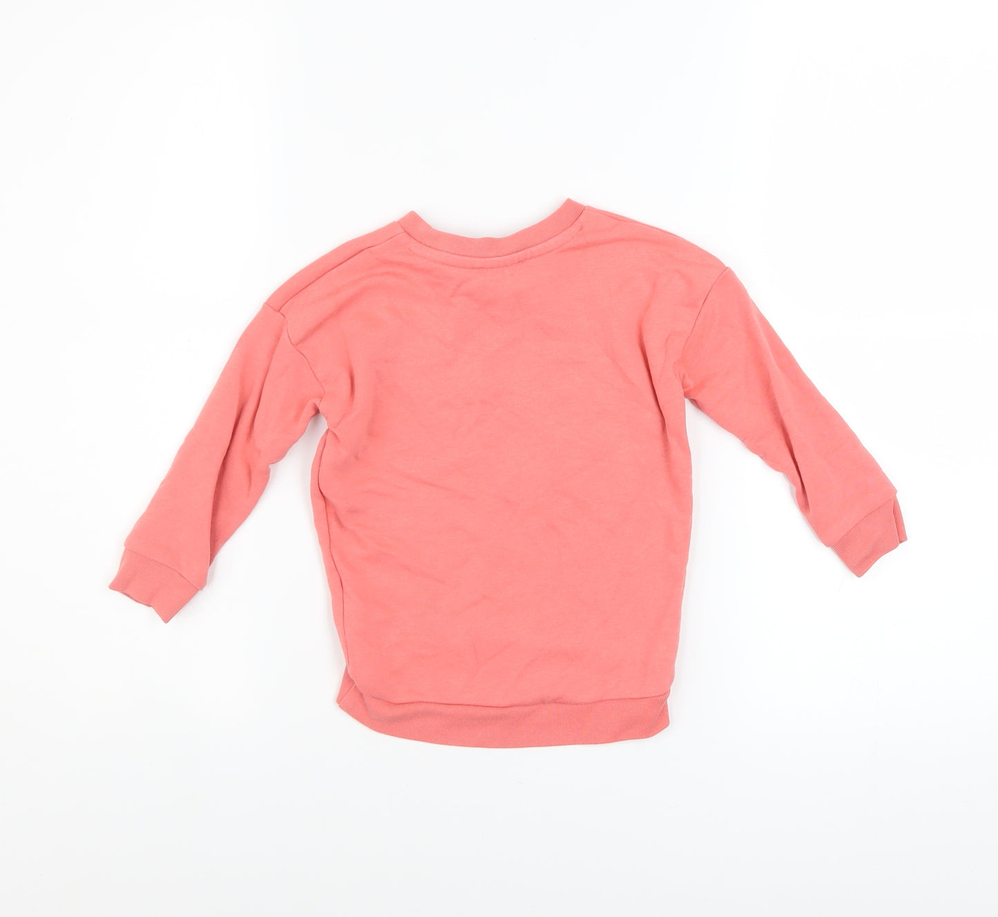 Juicy Couture Girls Pink Logo Pullover Sweatshirt 2 Years Long Sleeve